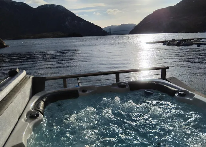 Lysefjord's Pearl - The Boathouse By The Preikestolen