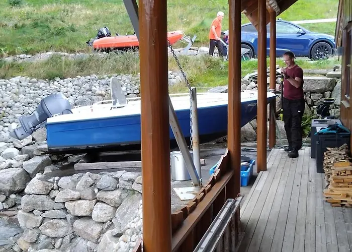 Ferienhaus Lysefjord's Pearl - The Boathouse By The Preikestolen *